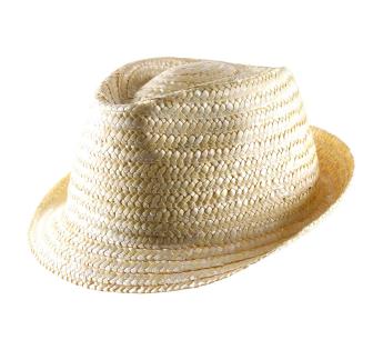 Trilby paille Nude Trilby Paille